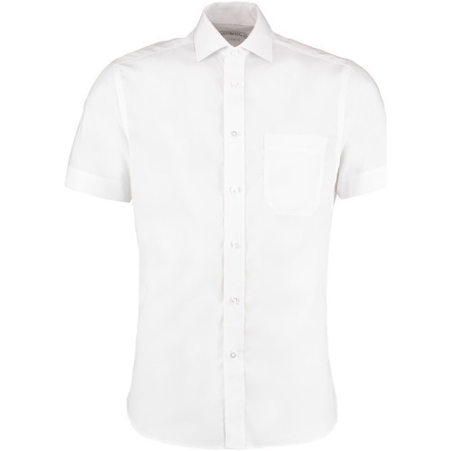 Vêtements Homme Chemises manches courtes Kustom Kit KK115 Blanc