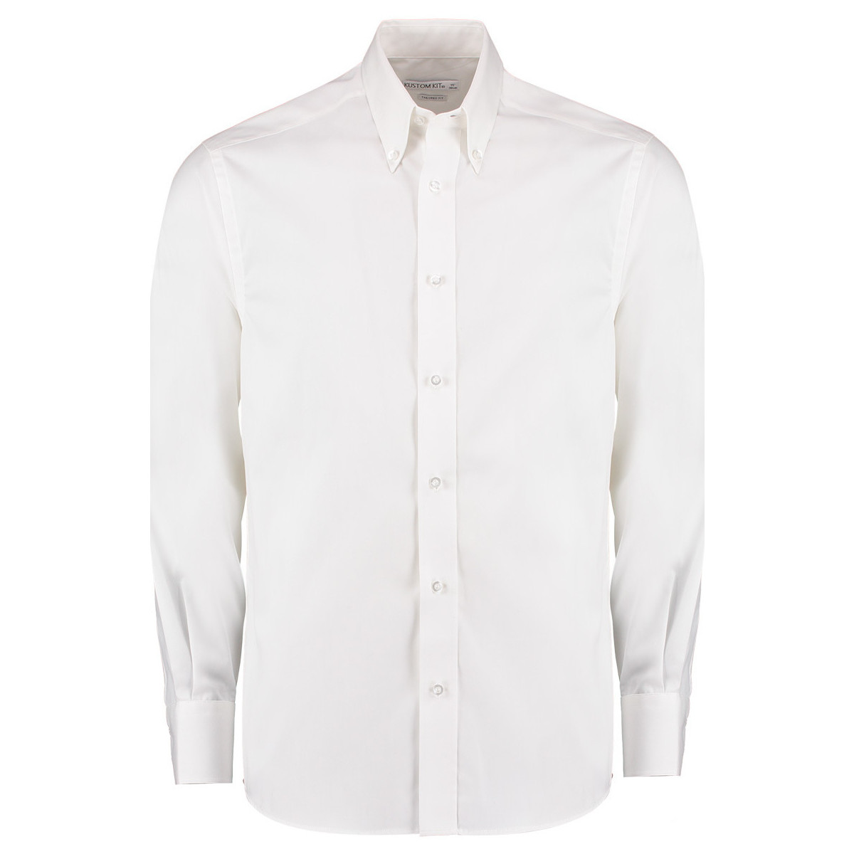 Vêtements Homme Chemises manches longues Kustom Kit KK131 Blanc