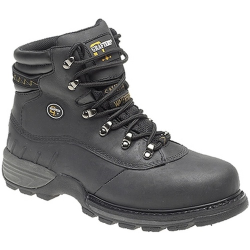 Chaussures Homme Bottes Grafters DF576 Noir