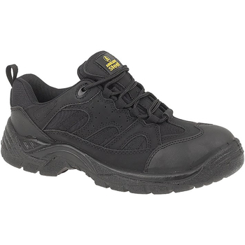 Chaussures Chaussures de sécurité Amblers FS214 BLACK TRAINER SHOE Noir