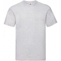 Vêtements Homme T-shirts manches courtes Fruit Of The Loom SS12 Gris chiné