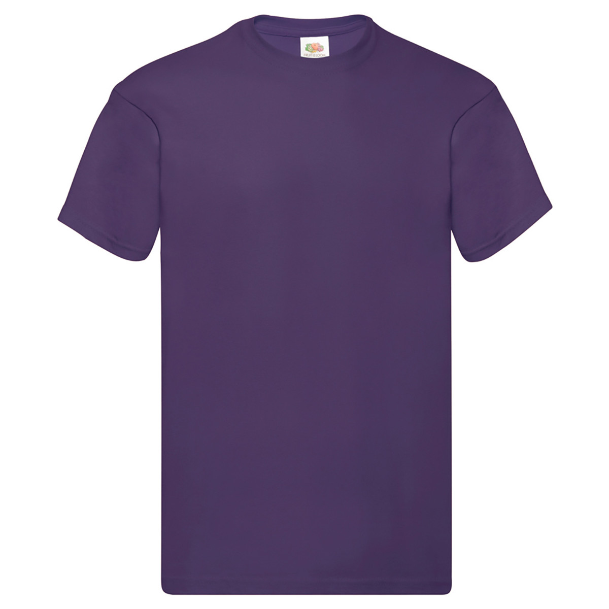 Vêtements Homme T-shirts Light manches courtes Fruit Of The Loom SS12 Violet