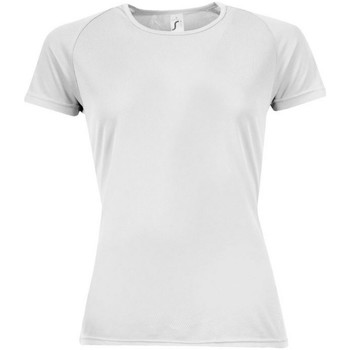Vêtements Femme T-shirts manches courtes Sols 01159 Blanc