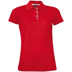 Vêtements Femme ASOS 4505 icon Hurtigttørrende trænings-t-shirt med let pasform i sort Sols Performer Rouge