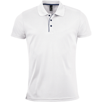 Vêtements Homme T-shirts manches courtes Sols 01180 Blanc