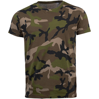 Vêtements Homme T-shirts manches courtes Sols 01188 Camouflage