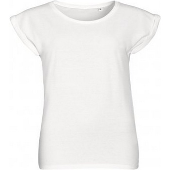 Vêtements Femme T-shirts manches courtes Sols Melba Blanc