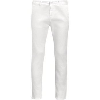 Vêtements Homme Pantalons Sols 01424 Blanc