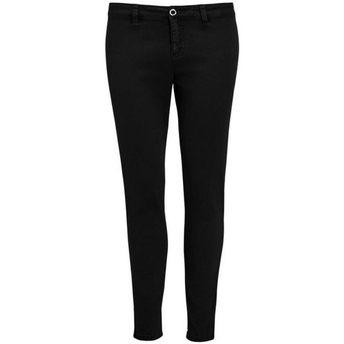 Vêtements Femme Pantalons Sols 01425 Noir