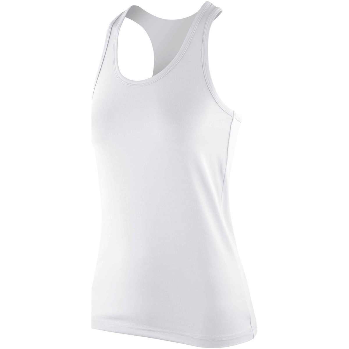 Vêtements Femme Débardeurs / T-shirts sans manche Spiro SR281F Blanc