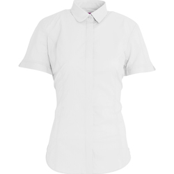 Vêtements Femme Chemises / Chemisiers Brook Taverner BK133 Blanc