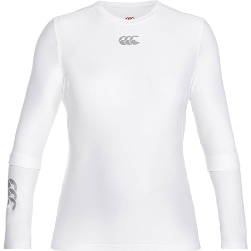 Vêtements Femme T-shirts crewneck manches longues Canterbury CN360 Blanc