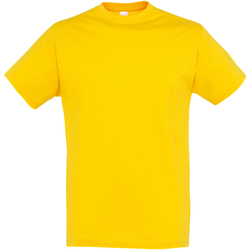 Vêtements Homme T-shirts manches courtes Sols 11380 Jaune