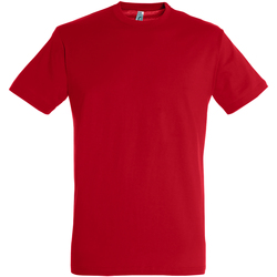 Vêtements Homme T-shirts Green manches courtes Sols 11380 Rouge