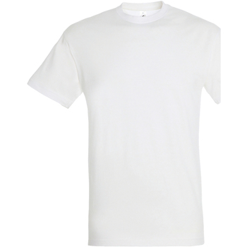Vêtements Homme T-shirts manches courtes Sols Regent Blanc