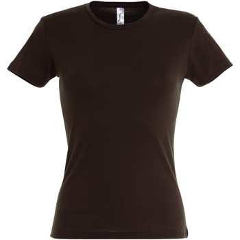 Vêtements Femme T-shirts manches courtes Sols Miss Chocolat