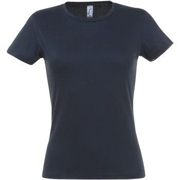 Vêtements Femme T-shirts manches courtes Sols Miss Bleu
