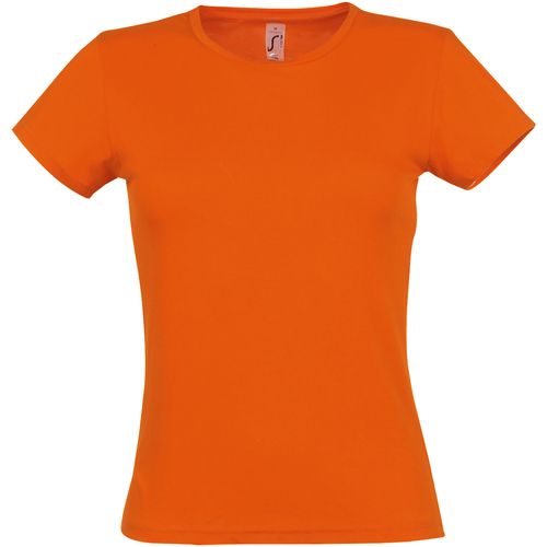 Vêtements Femme T-shirts manches courtes Sols Miss Orange