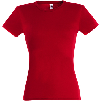 Vêtements Femme T-shirts manches courtes Sols Miss Rouge
