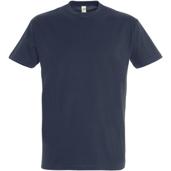 Vêtements Homme T-shirts manches courtes Sols 11500 Bleu marine foncé