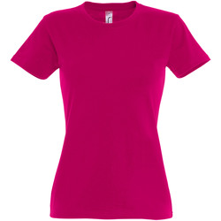 Vêtements Femme T-shirts manches courtes Sols 11502 Fuchsia