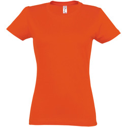 Vêtements Femme T-shirts Green manches courtes Sols 11502 Orange