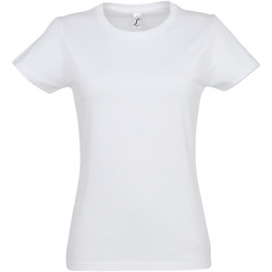 Vêtements Femme T-shirts Green manches courtes Sols 11502 Blanc