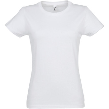 Vêtements Femme T-shirts manches courtes Sols Imperial Blanc