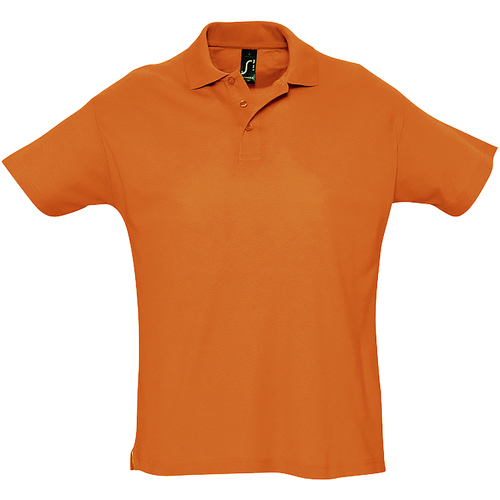 VêBraun Homme Polos manches courtes Sols Summer II Orange