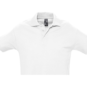 Vêtements Homme T-shirts manches courtes Sols Spring Blanc