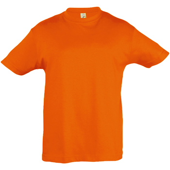 Vêtements Enfant T-shirts manches courtes Sols 11970 Orange