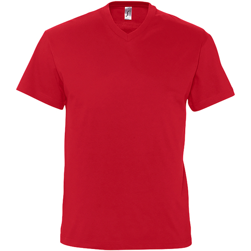 Vêtements Homme T-shirts femme courtes Sols 11150 Rouge