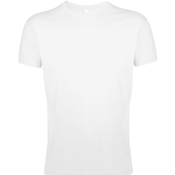 Vêtements Homme T-shirts manches courtes Sols 10553 Blanc