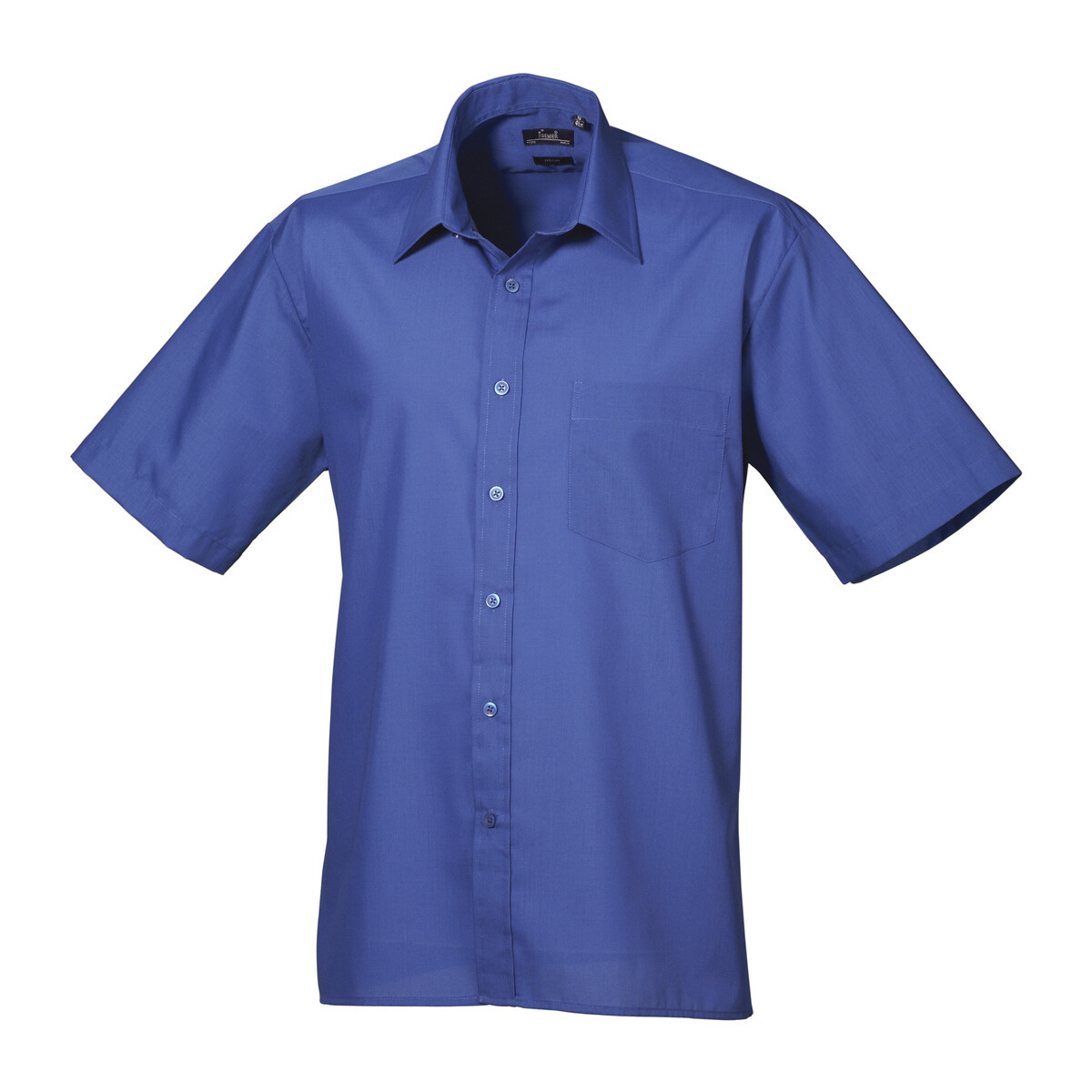 Vêtements Homme Chemises manches courtes Premier PR202 Bleu