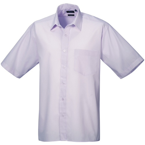 Vêtements Homme Chemises manches courtes Premier PR202 Violet