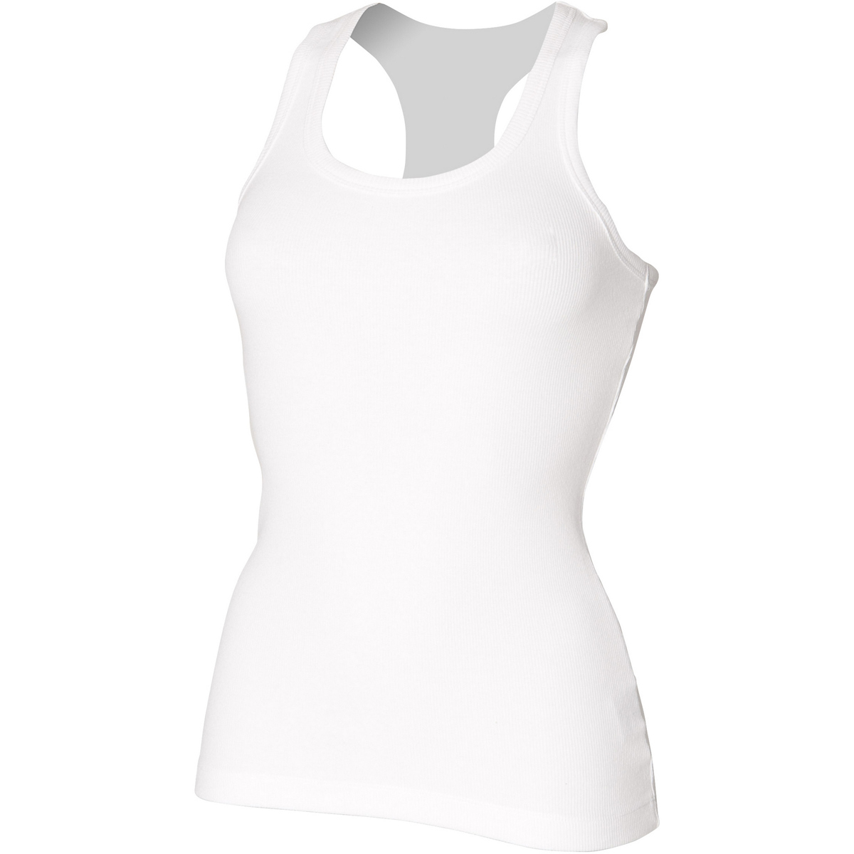 Vêtements Femme Débardeurs / T-shirts THE sans manche Skinni Fit SK150 Blanc