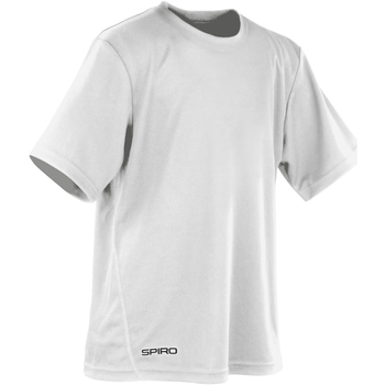 Vêtements Enfant T-shirts manches courtes Spiro S253J Blanc