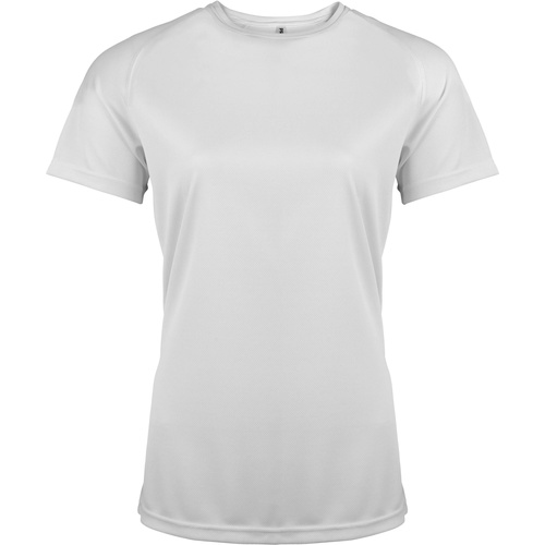 Vêtements Femme T-shirts manches longues Kariban Proact PA439 Blanc
