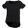Vêtements Femme T-shirts manches courtes Skinni Fit SK233 Noir