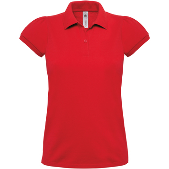 Vêtements Femme Polos manches courtes B And C Heavymill Rouge
