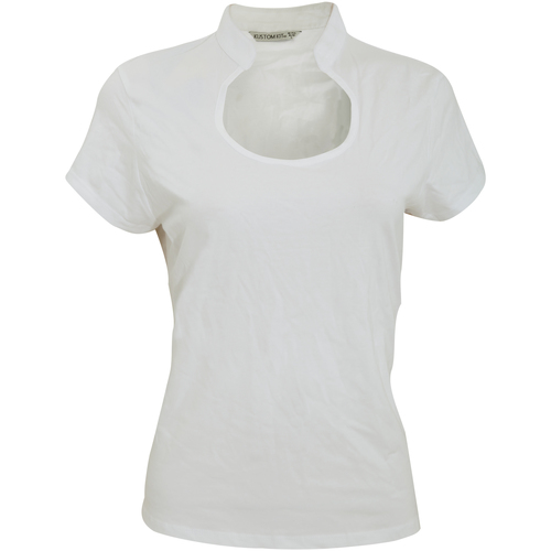 Vêtements Femme T-shirts manches courtes Kustom Kit KK755 Blanc