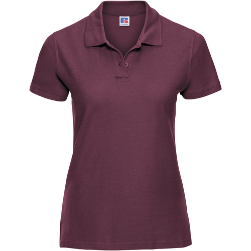 Vêtements Femme Short Sleeve Golf Affluent Polo Shirt J577F Multicolore