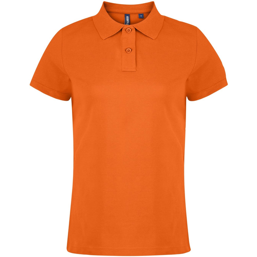 Vêtements Femme Polos manches courtes Asquith & Fox  Orange