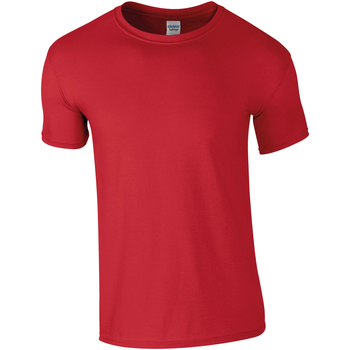 Vêtements Homme T-shirts manches courtes Gildan Soft-Style Rouge