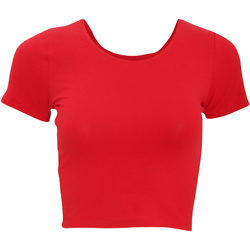 Vêtements Femme T-shirts manches courtes American Apparel RSA8380W Rouge
