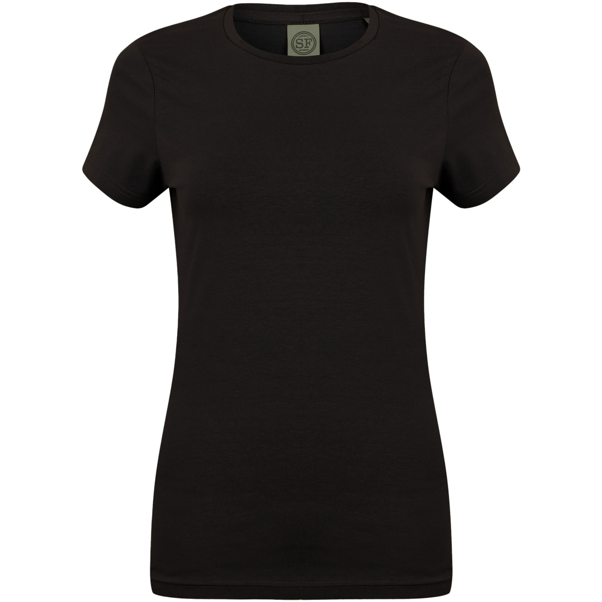 Vêtements Femme T-shirts manches courtes Skinni Fit SK121 Noir