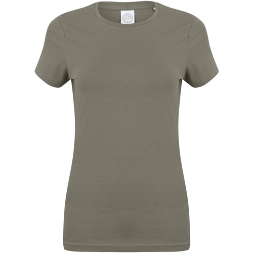 Vêtements Femme Cotton animal print shirt Skinni Fit SK121 Multicolore