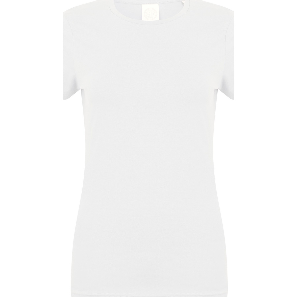 Vêtements Femme T-shirts manches courtes Skinni Fit SK121 Blanc