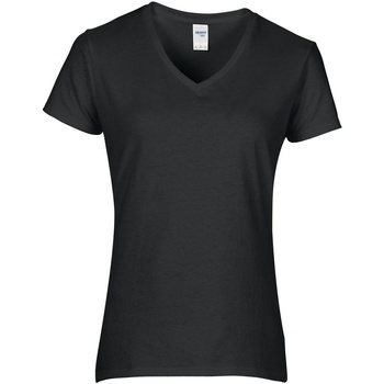 Vêtements Femme T-shirts manches longues Gildan GD015 Noir