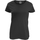 Vêtements Femme T-shirts manches courtes Fruit Of The Loom 61420 Noir